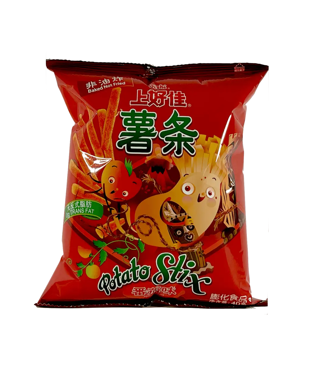 Snacks Potato Stick With Tomato Flavor 40g Oishi-Shang Hao Jia China
