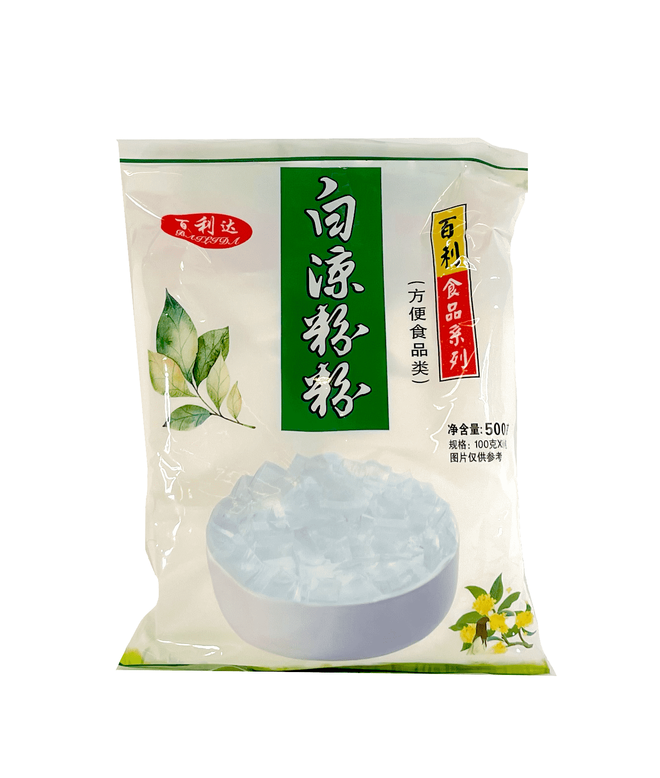 Best Before:2022.10.01 Jelly Powder White 500g Bailida China