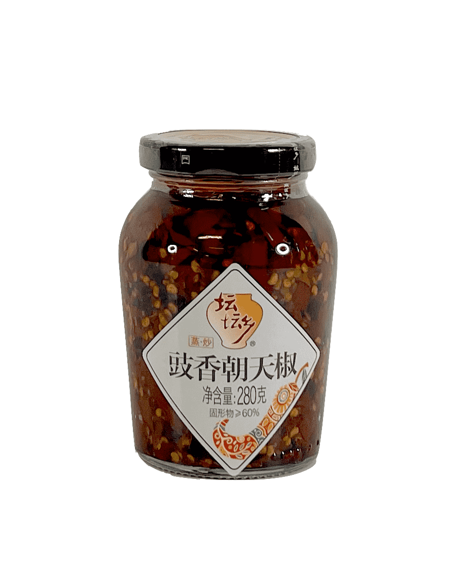 Chopped Chili (Duo Jiao) With Fermented Soybeans 280g - Tantanxiang China