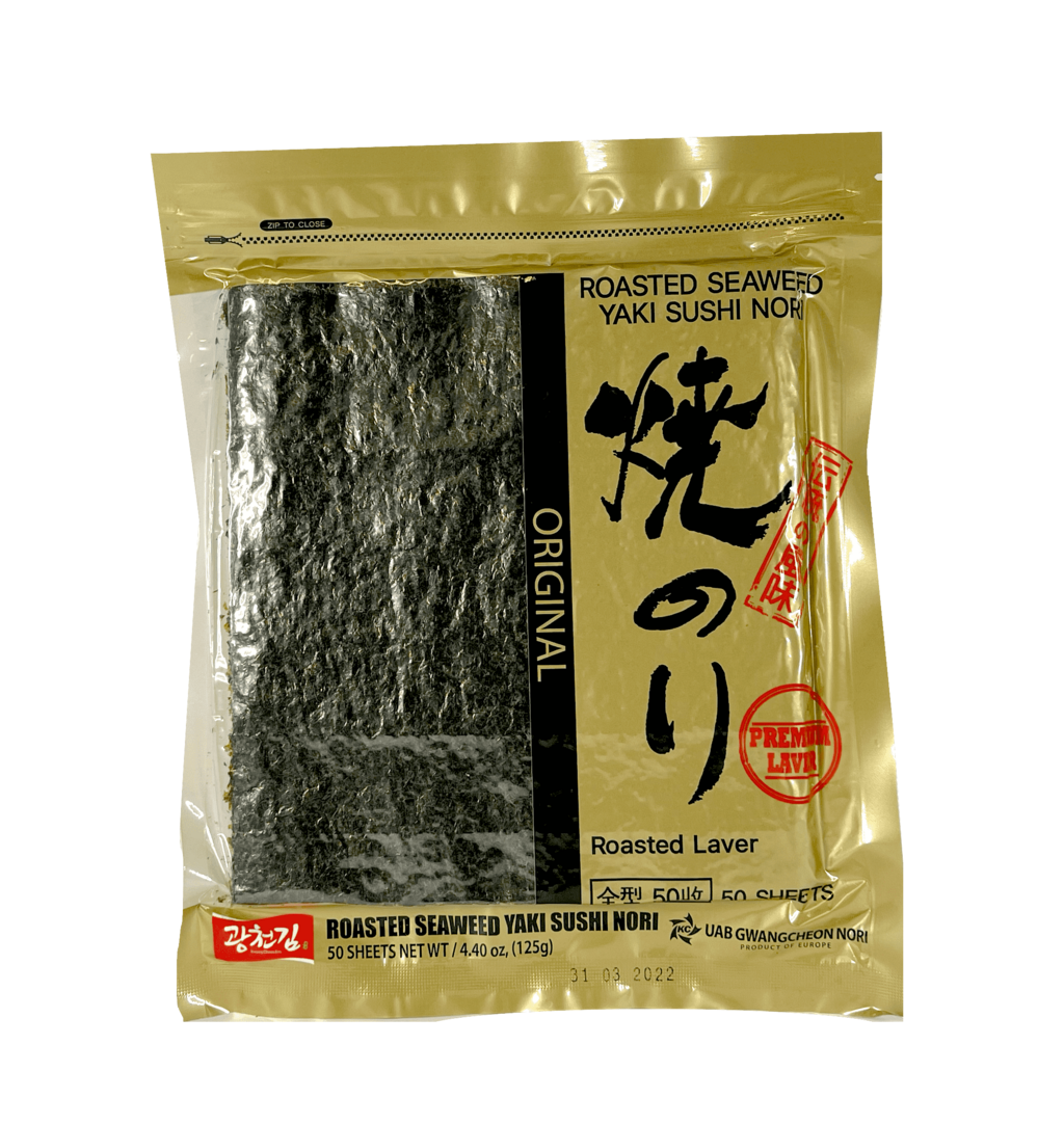 Roasted Seagrass Leaf / Nori Leaf 50sheets 125g Gwangcheon
