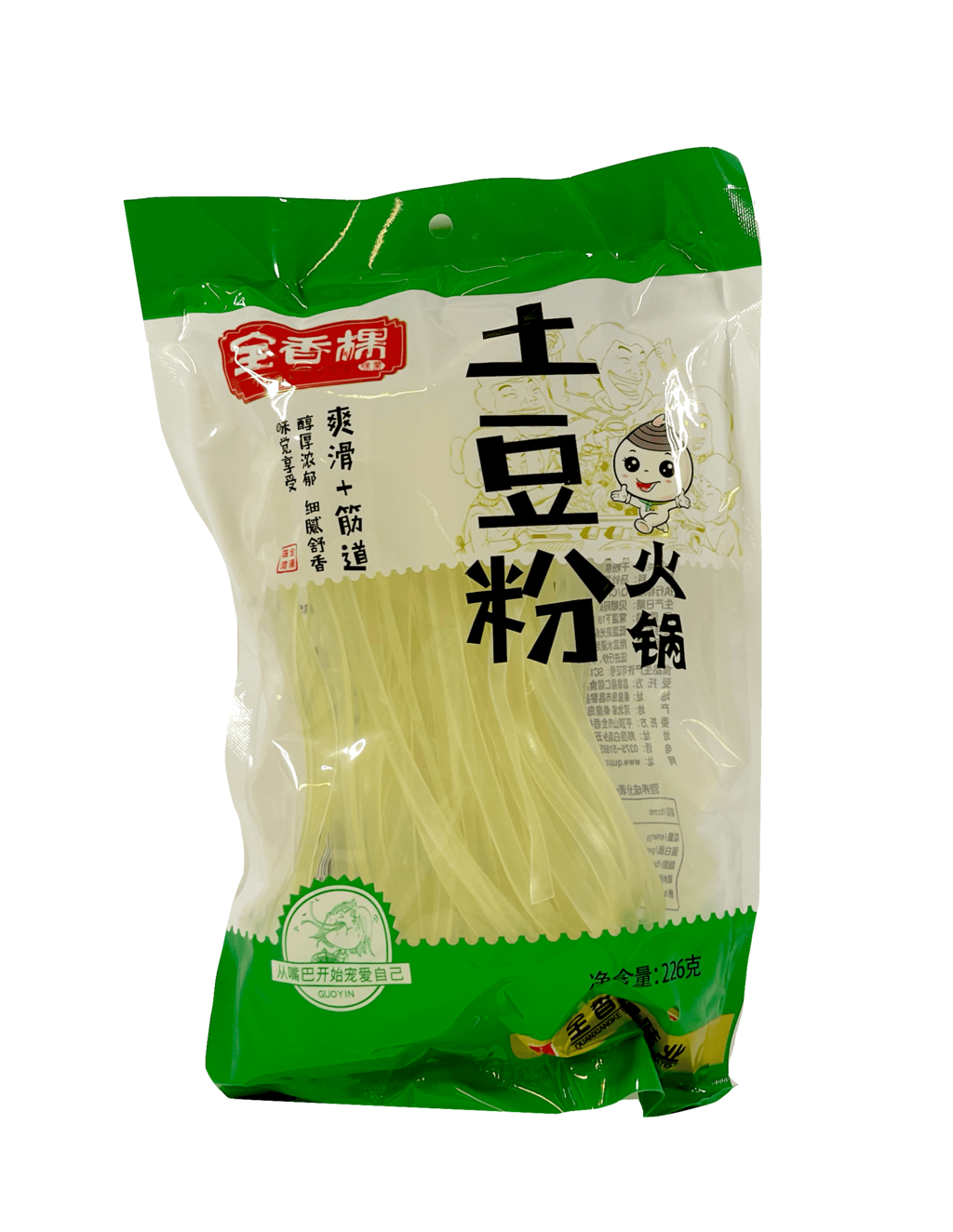 Hotpot Potato Noodles-Hot Pot 226g QXG China