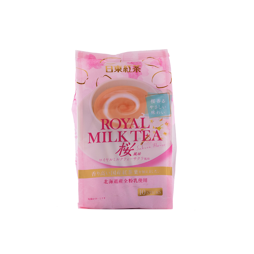 皇家奶茶 樱花风味 140g 日东红茶 日本