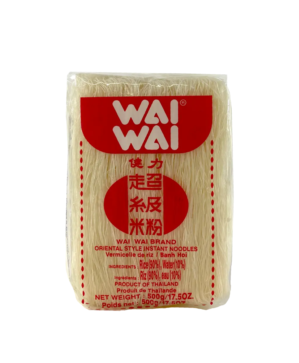Rice Vermicelli 500g Wai Wai Thailand