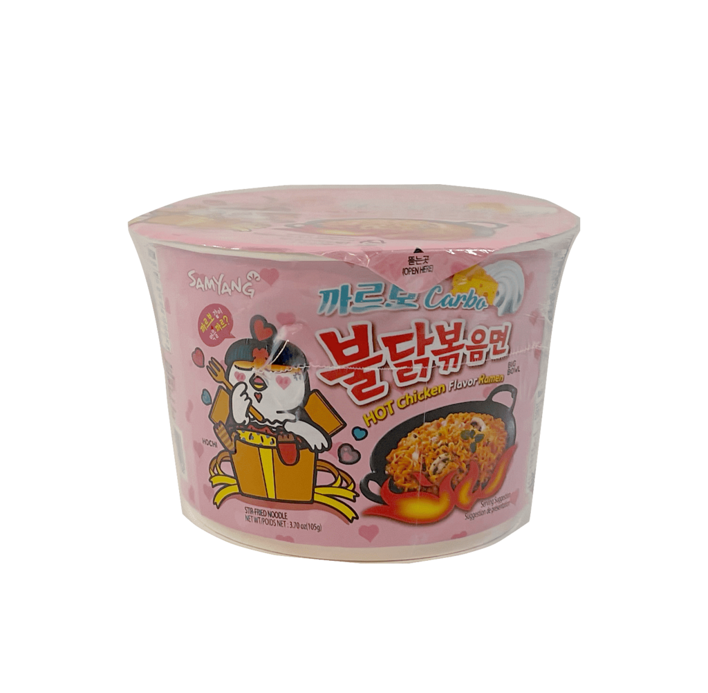 Instant Noodles Bowl Carbonara 105g Samyang Korean