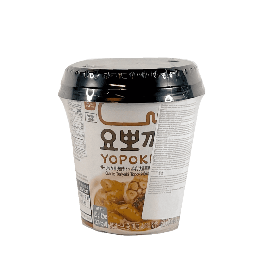 韩国网路人气推荐 - 年糕杯 蒜味 120g Yopokki 韩国