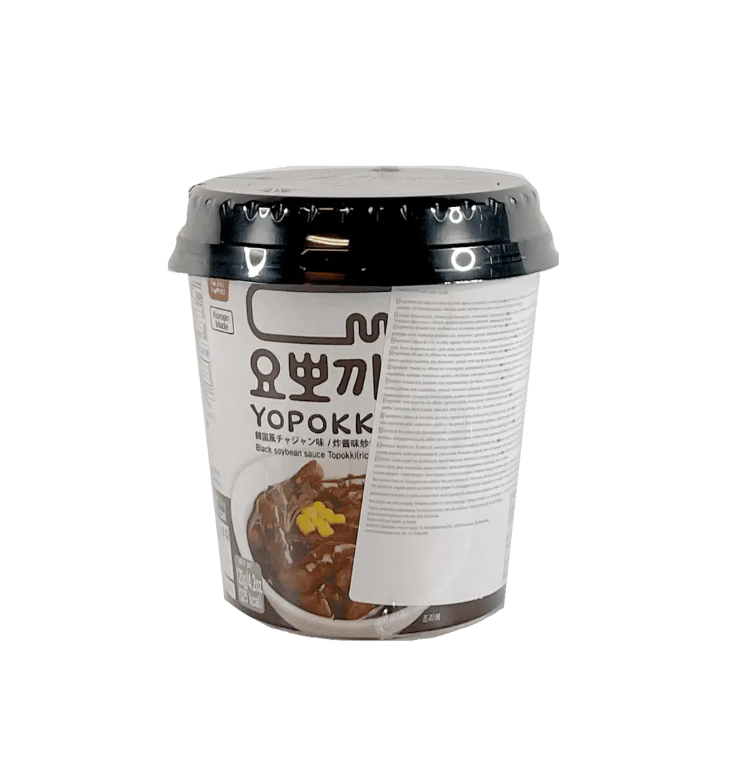 韩国网路人气推荐 - 年糕杯 炸醬风味 120g Yopokki 韩国