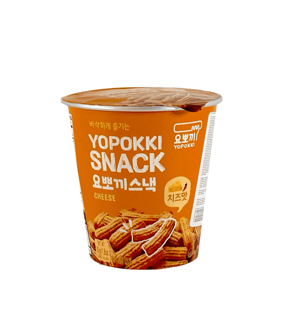 韩国网路人气推荐 - 韩国年糕零食 起士风味 50g Yopokki 韩国