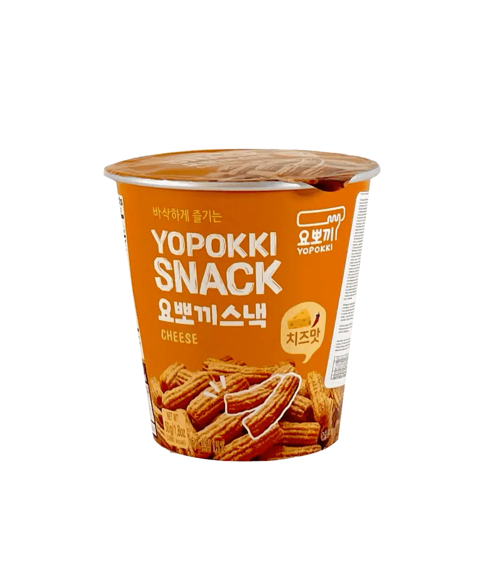 韩国网路人气推荐 - 韩国年糕零食 起士风味 50g Yopokki 韩国