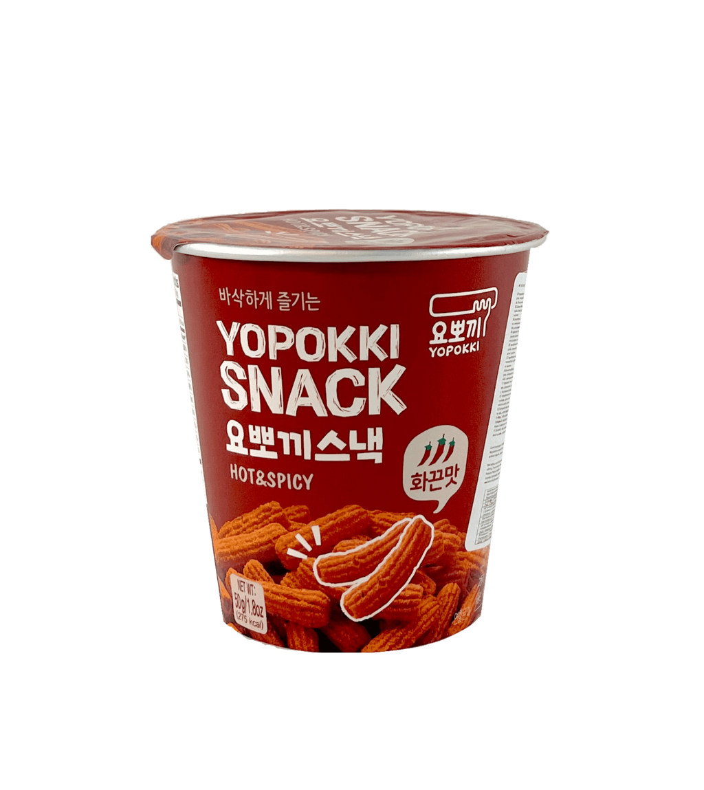 Snacks Hot & Spicy 50g Yopokki Korea