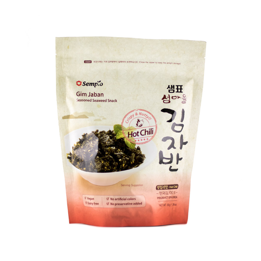 海苔 香辣口味 50g Sempio 韩国