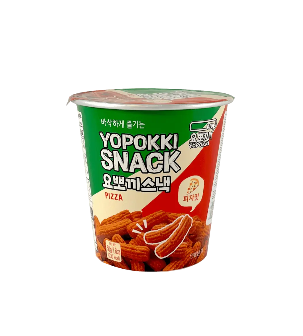 韩国网路人气推荐 - 韩国年糕零食 披萨风味 50g Yopokki 韩国