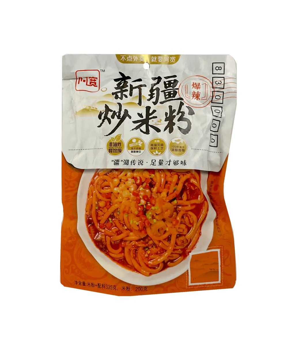 新疆炒米粉 爆辣 335g 阿宽 中国