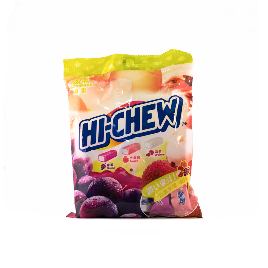 Hi-Chew 嗨啾 综合口味 （葡萄/桃子/荔枝）110g 森永