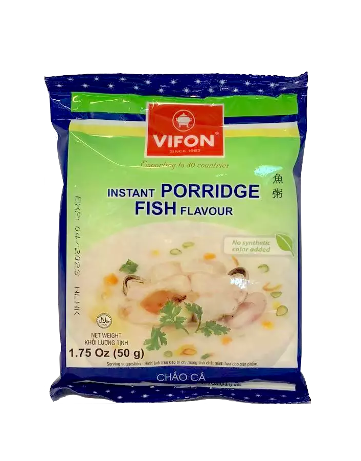 Instant Porridge Fish Flavor 50g Vifon Thailand